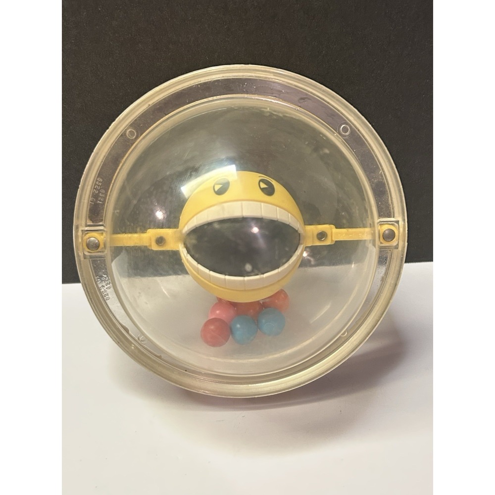 Vintage 1982 Ideal Pac-Man Panic Handheld Dexterity Game Retro Arcade Toy Globe
